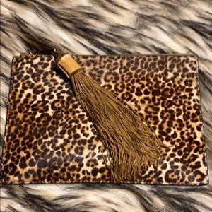 Leopard Print Clutch